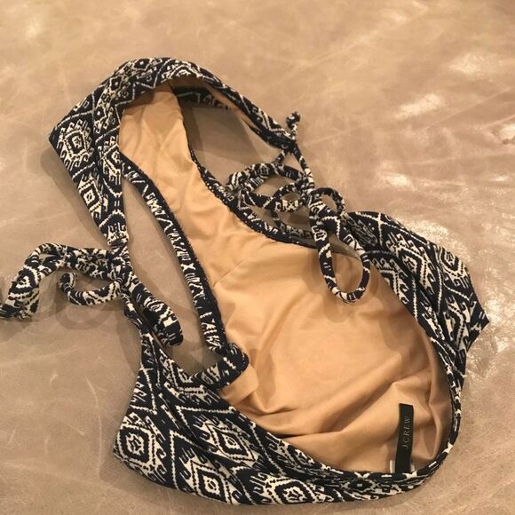 J.Crew Batik String Hipster Bikini M - Picture 8 of 9
